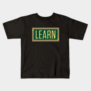 Learn Neon Kids T-Shirt